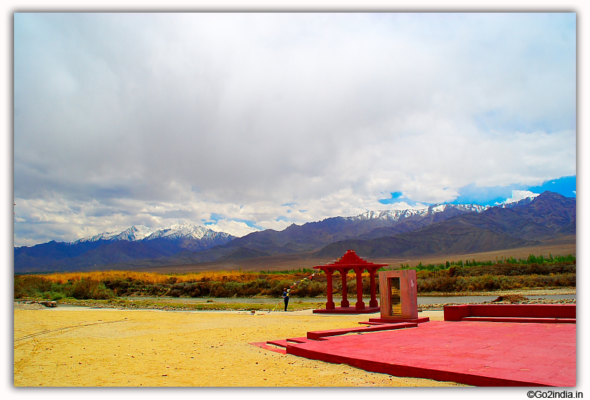 Sindhu Darshan point near Leh