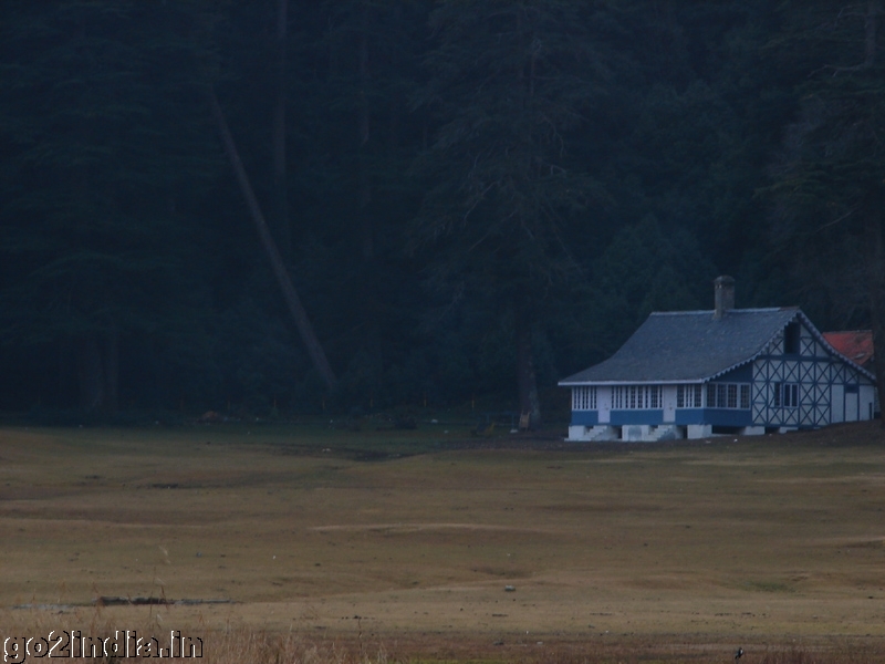 House by the side of ground Khajjiar