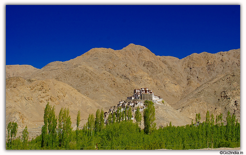 Chemrey Monastery on the way to Pangong Lake