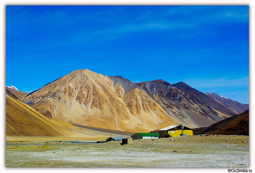Near Pangong Lake hills 