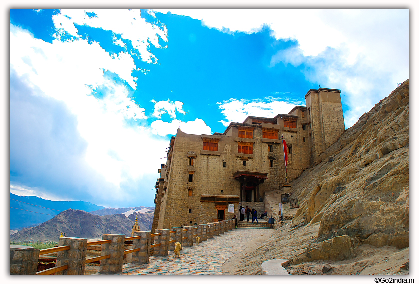 Entrance of Leh Palace 