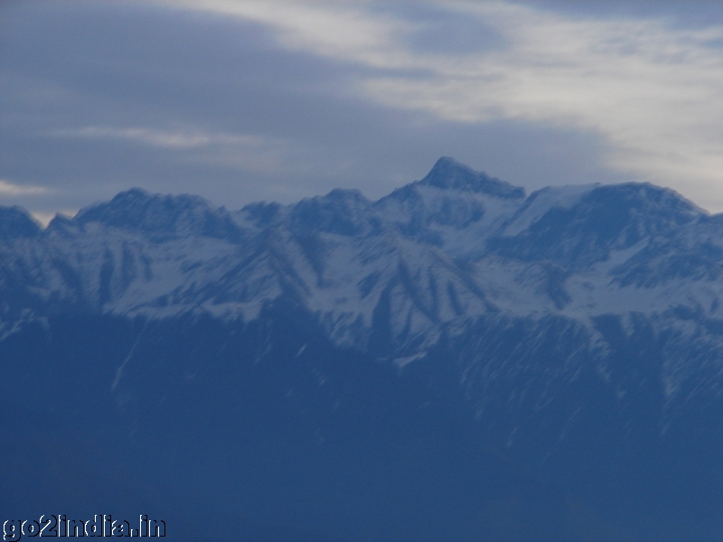 Dark at hills of Khajjiar