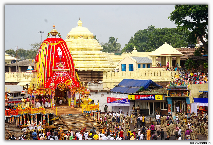 Lord Jagannath chariot during Car Festival