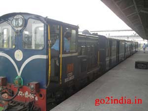 Toy Train at NJP Station